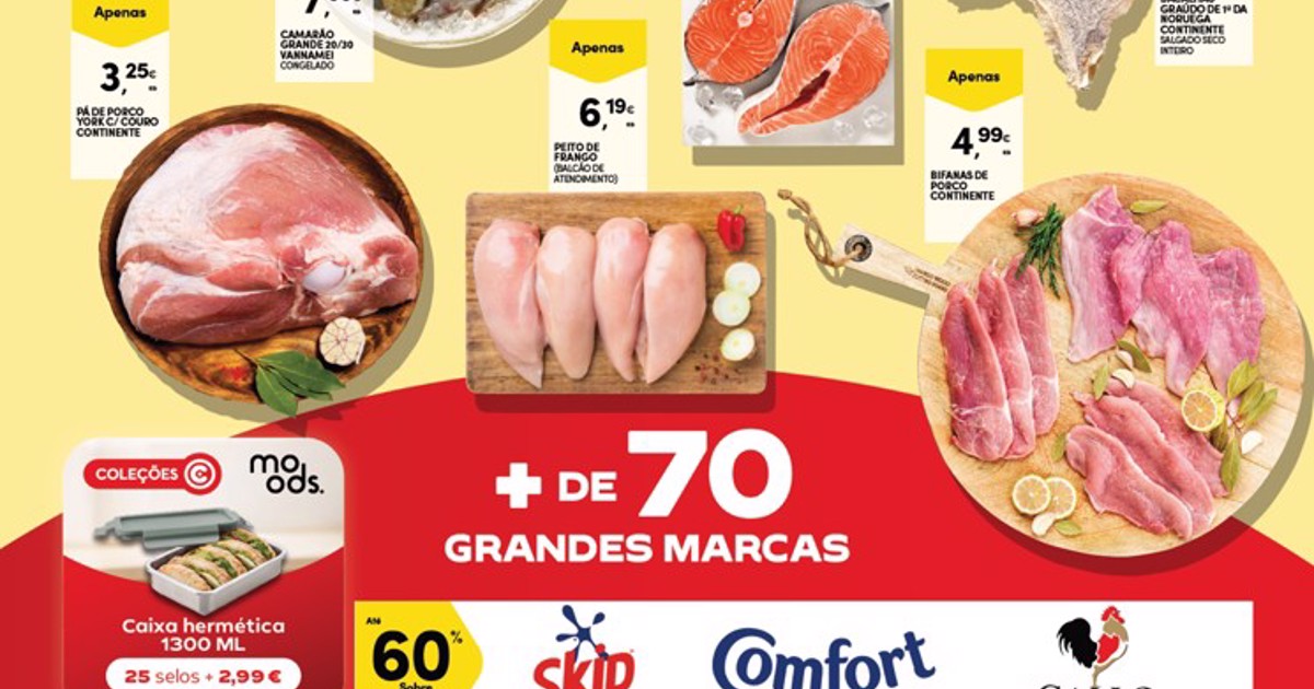 Folheto Continente Madeira — descontos da semana