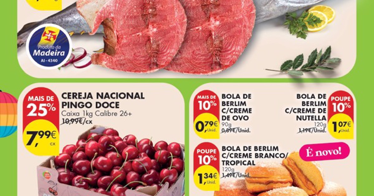 Folheto Pingo Doce Madeira — descontos da semana